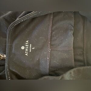 Black Athleta biker shorts 🫶🏻